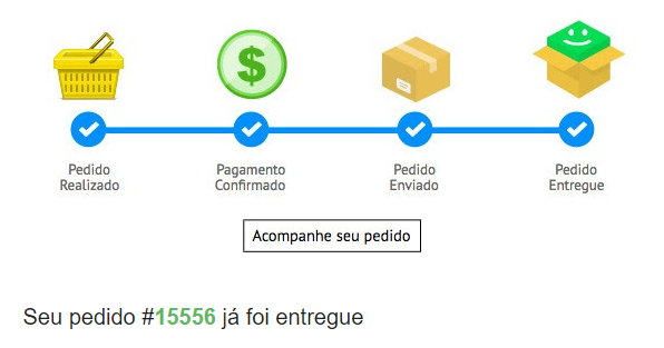 Procurando o status de seu pedido?