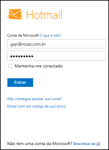 Redefinir uma senha esquecida de conta Microsoft - Suporte da Microsoft