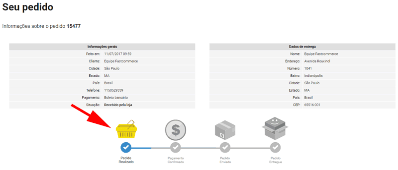 Criando um novo status de pedido - BizCommerce